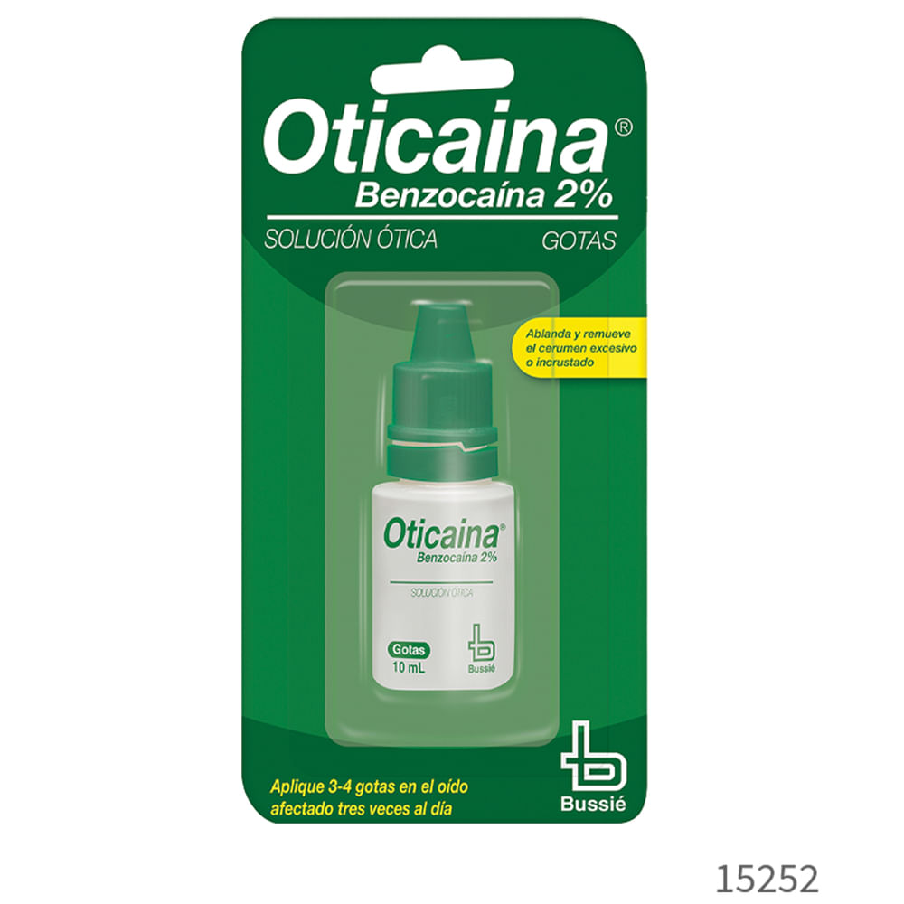 Oticaina gotas óticas
