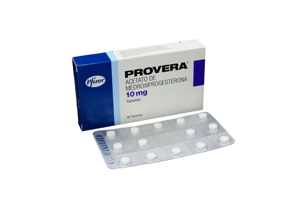 Provera 10mg tabletas