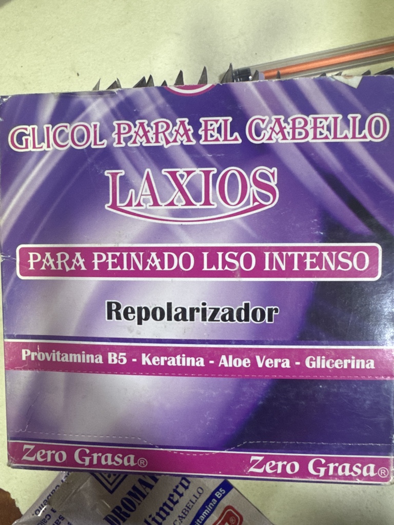 Laxios glicol capilar morado