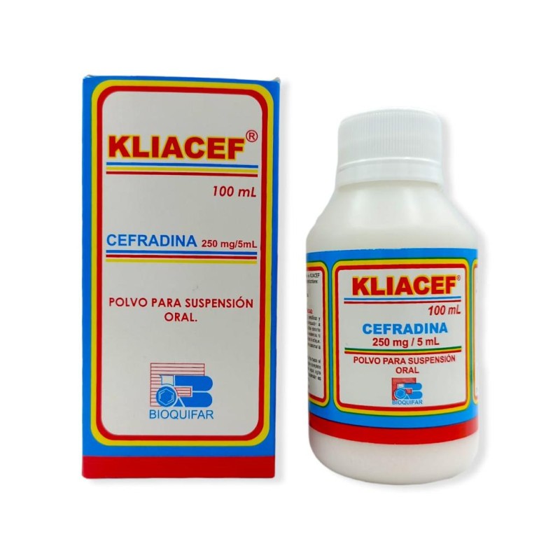 Kliacef cefradina 100ml