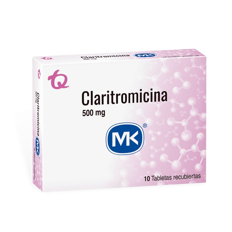 Claritromicina 500 mg Mk