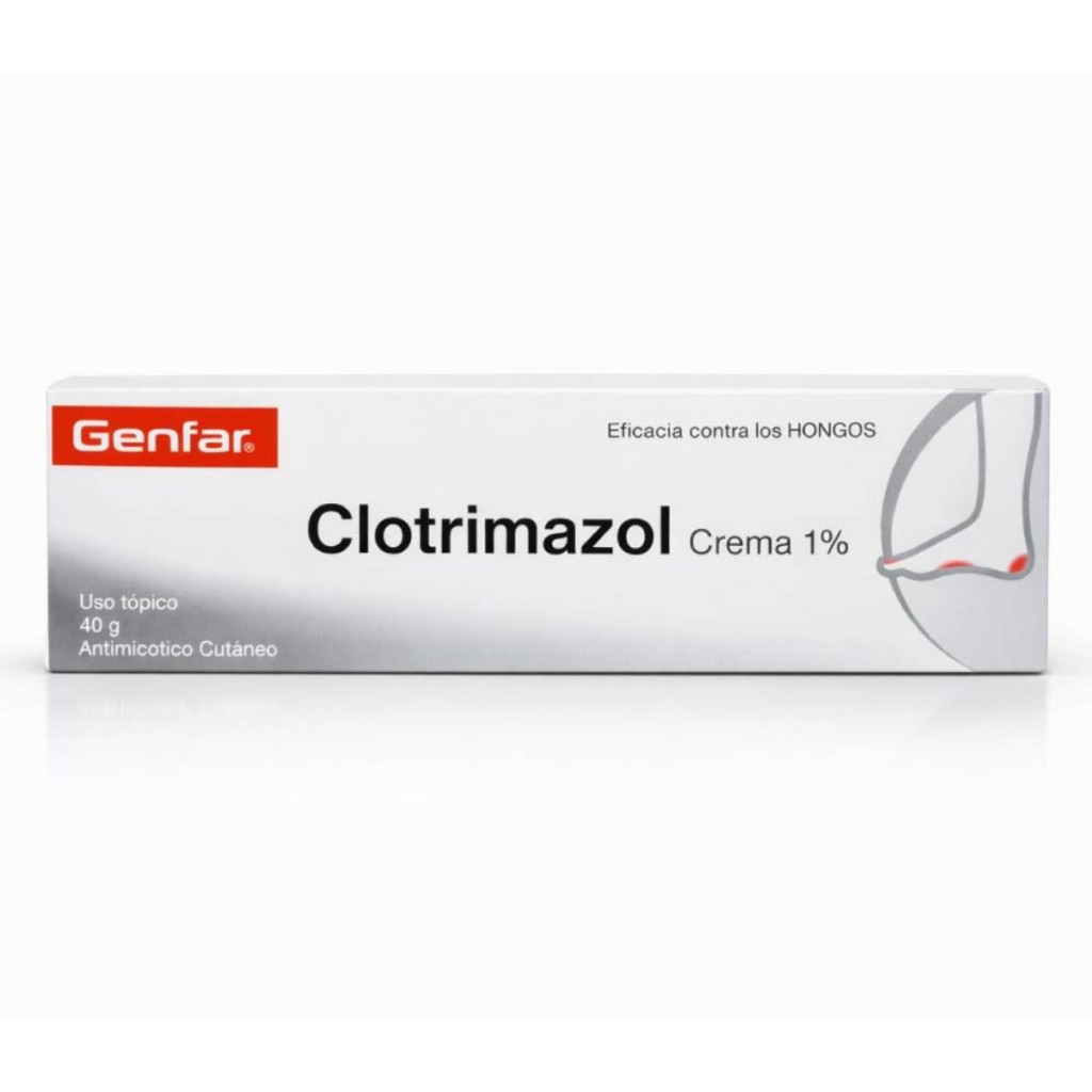 Clotrimazol crema 40 g Genfar