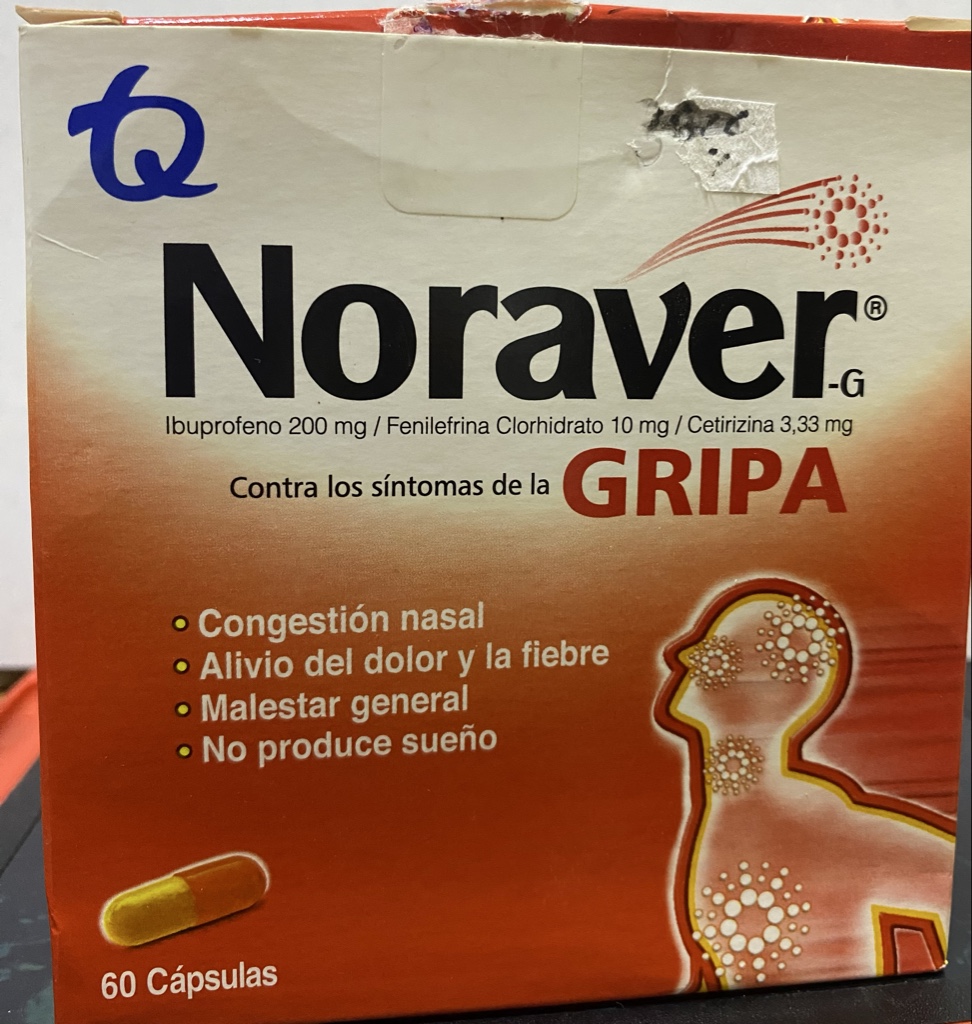 Noraver G cápsulas