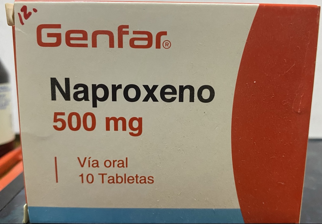 Genfar Naproxeno 500 mg