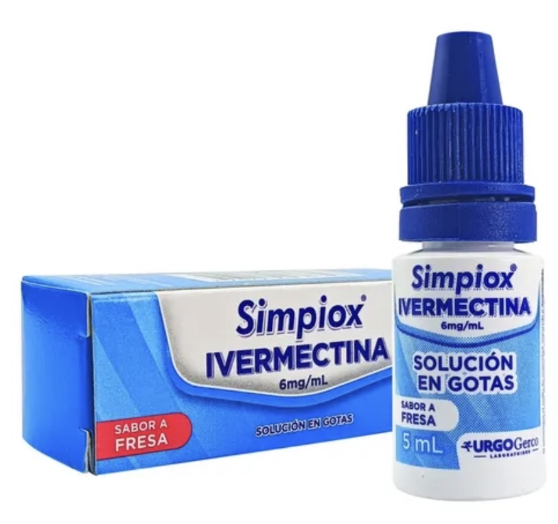 Simpiox (Ivermectina) Gotas Frasco x 5 ml