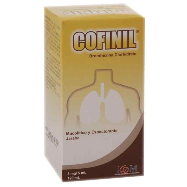 Cofinil (Bromhexina 8mg) Jarabe Adulto 120 ml