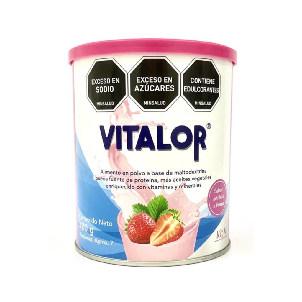 Vitalor Adulto Fresa x 400 Gr.