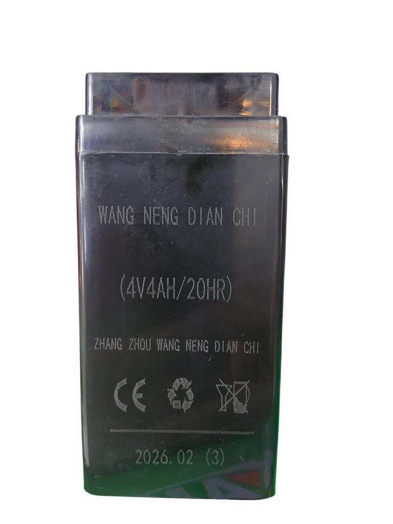 BATERIA NEGRA 4v