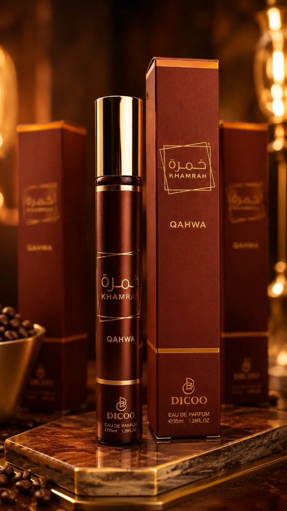 PERFUME DE BOLSA QAHWA  – DiCCO 35ML