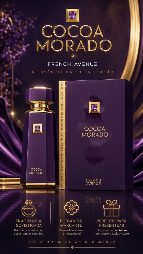 Perfume cocoa morado