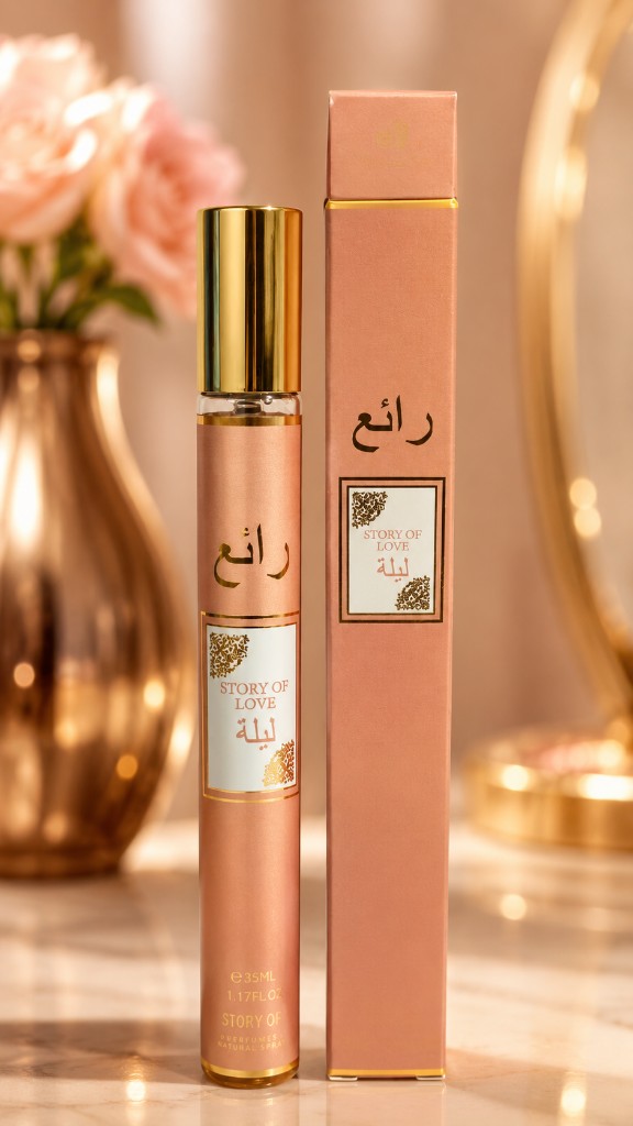 PERFUME DE BOLSA STORY OF LOVE -LILA- 35ML