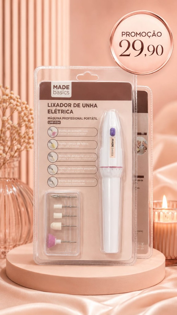 Lixa de unha elétrica