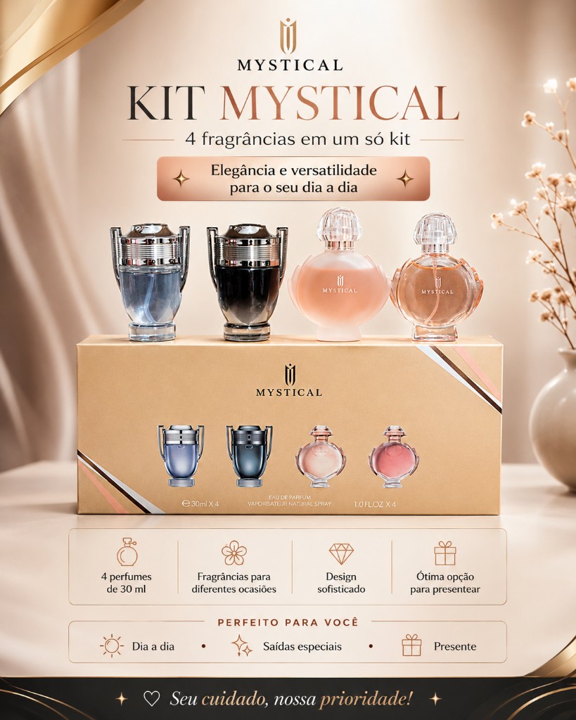 Kit mystical  4 unidades
