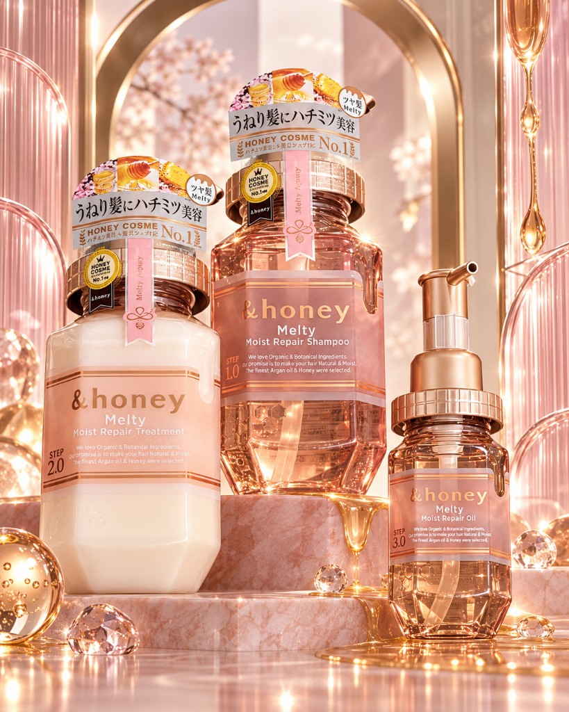 Kit &honey Melty shampoo, condicionador