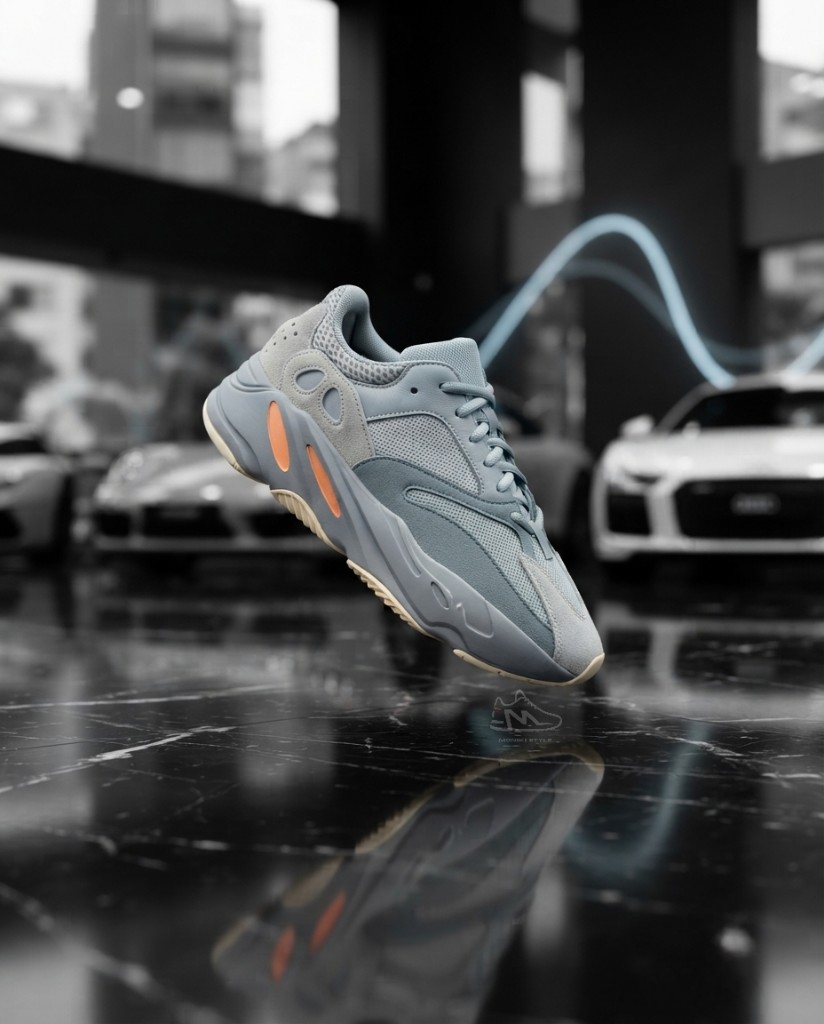 Adidas Yeezy 700 V1 Inertia Gris Detalles Naranja Hombre Monikistyle1.1
