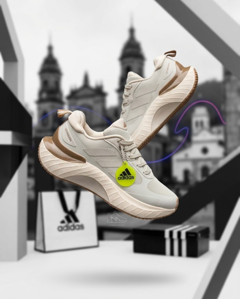 Adidas Supermagma Beige Detalles Café Mujer Hombre Monikistyle1.1