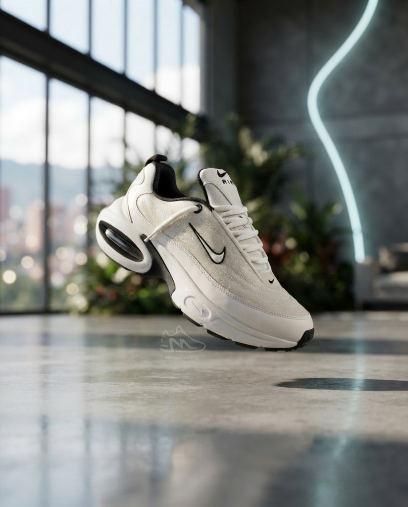 Nike Air Max Terrascape 90 Portal Blanco Detalles Negro Mujer Hombre Monikistyle1.1