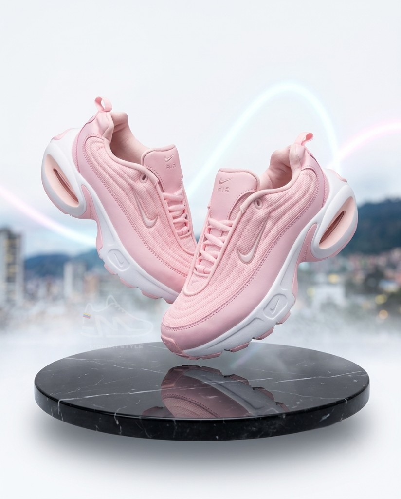 Nike Air Max Portal Rosado Detalles Blanco Mujer Monikistyle1.1