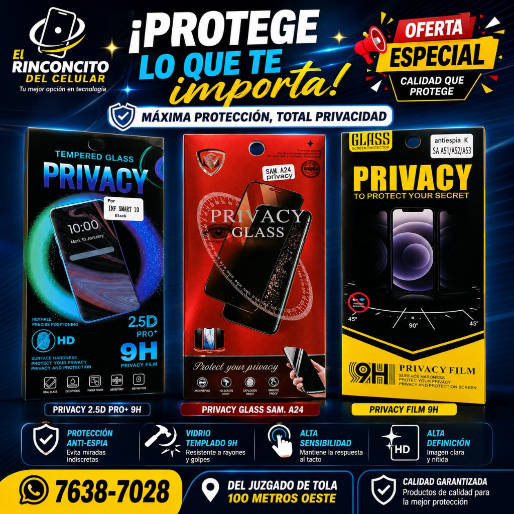 Glass de vidrio Privacy