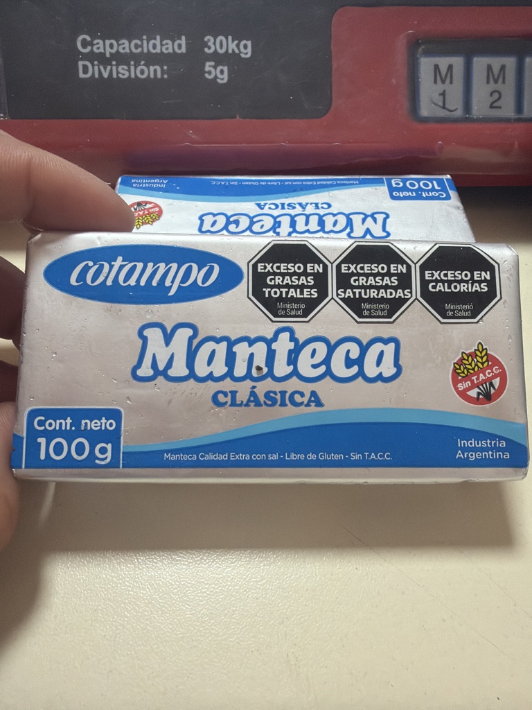 MANTECA COTAMPO 100gr