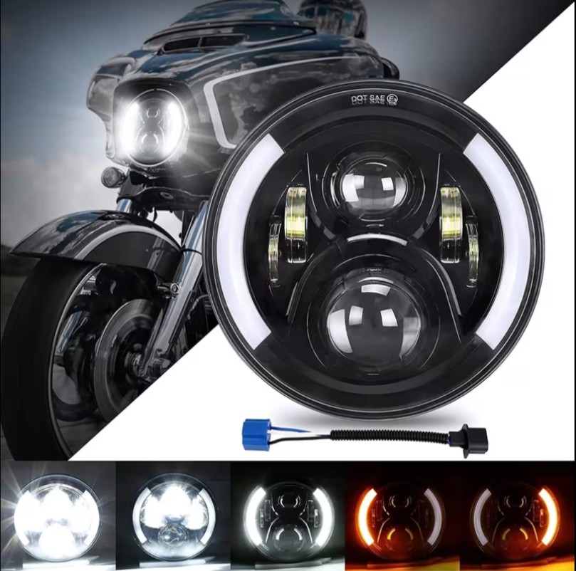 Faro delantero Café racing (Universal