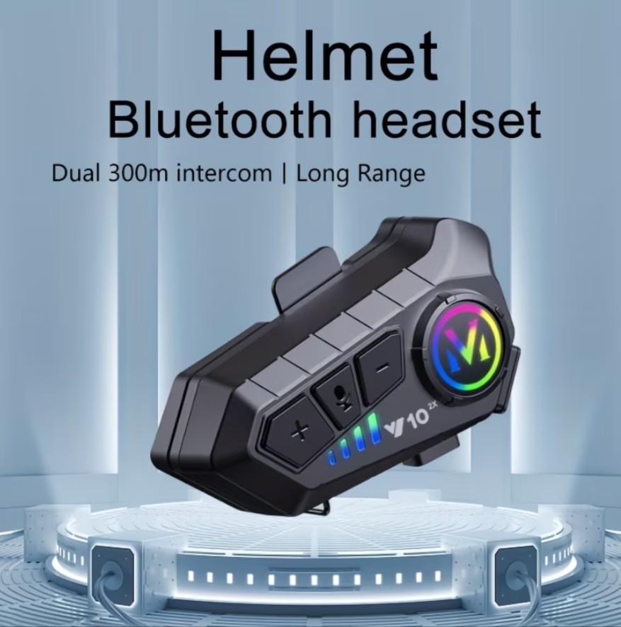 Intercomunicador Helmet Y10 - 2X (Impermeable)
