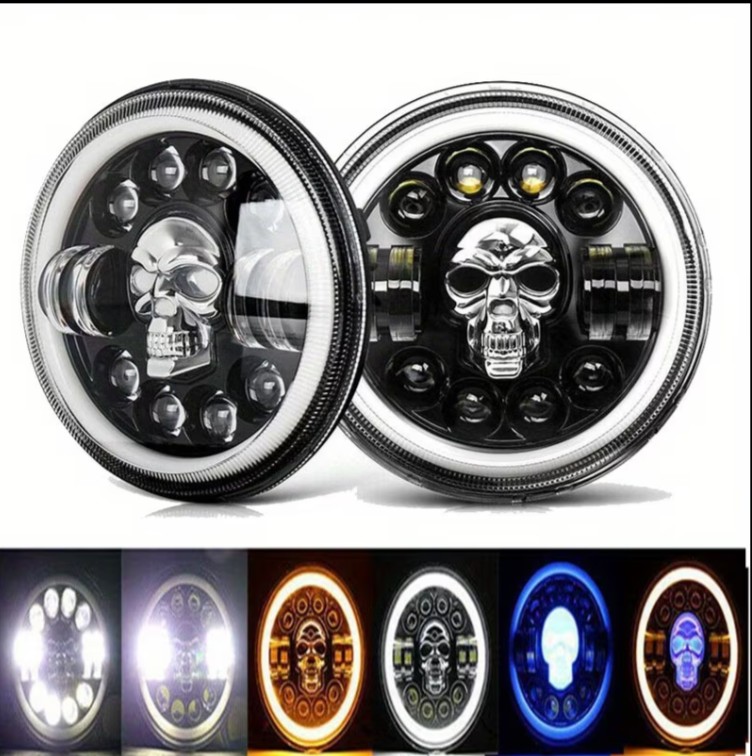 Faro Led Calavera