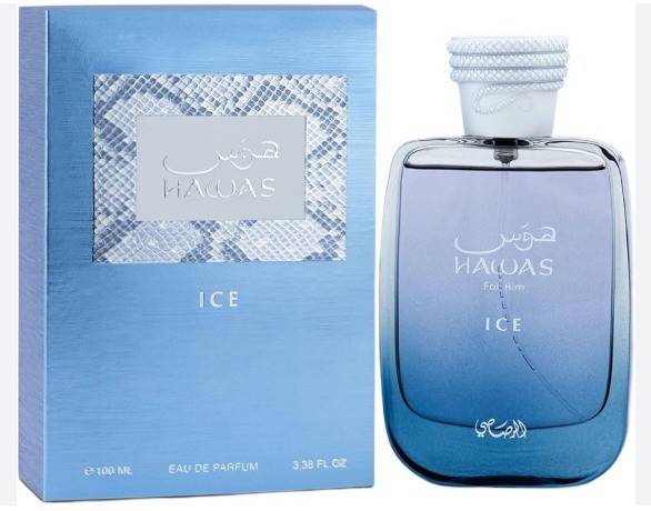 PERFUME RASASI HAWAS ICE 3.38OZ M EDP SP