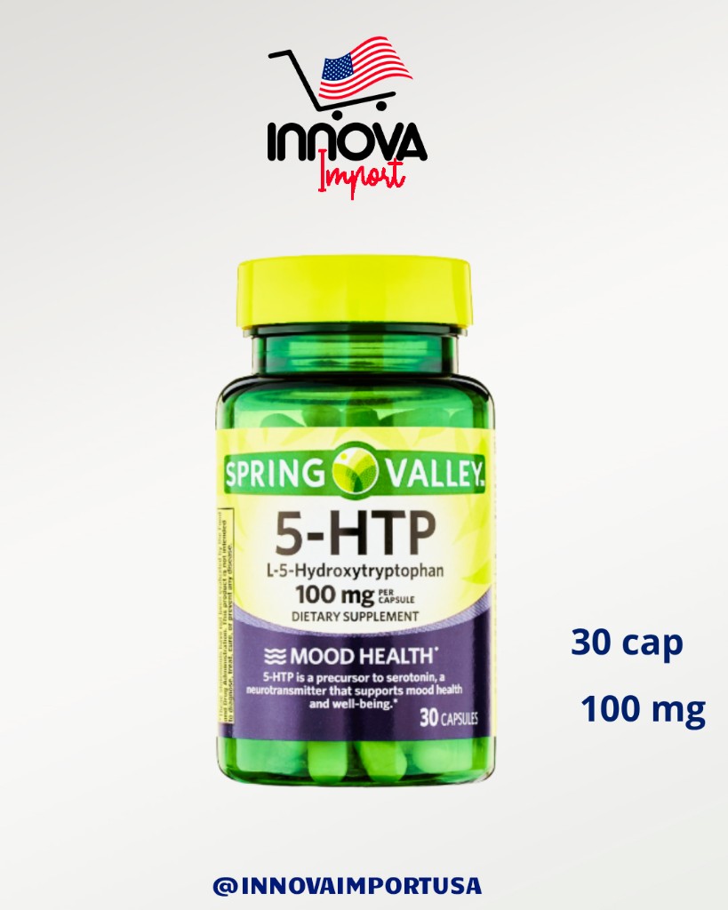 5-HTP 100MG DE 30 CAP SPRING VALLEY
