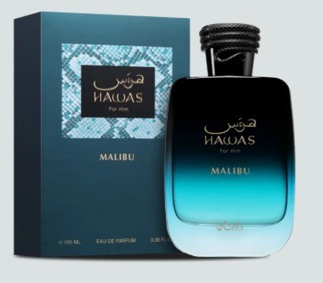 PERFUME RASASI HAWAS MALIBU 3. 38OZ U EDP