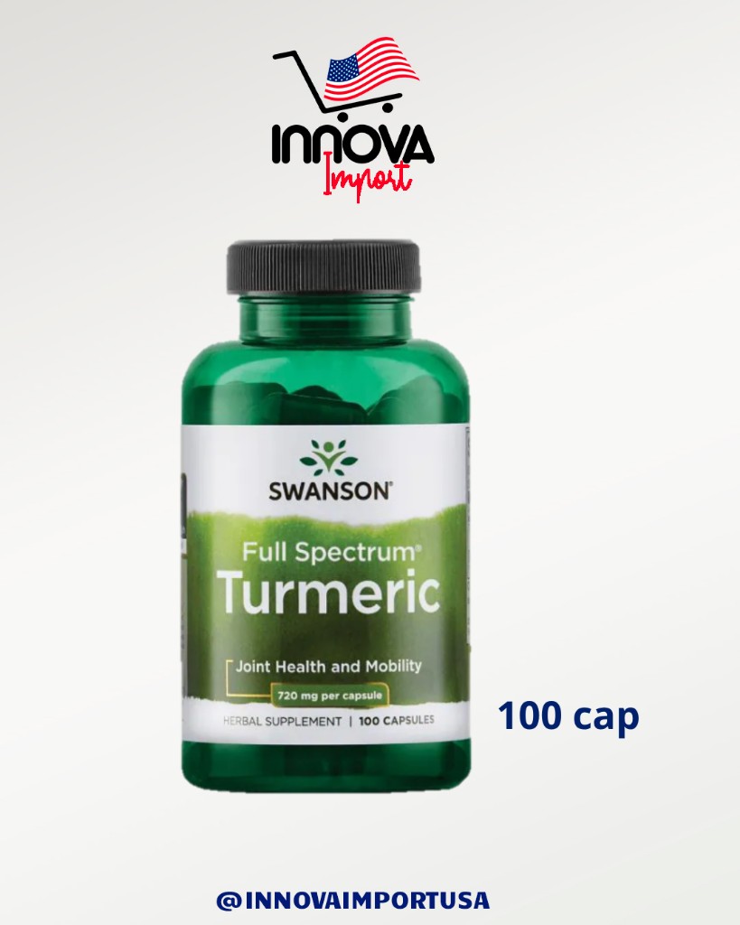 Cúrcuma 100cap 720mg SWANSON