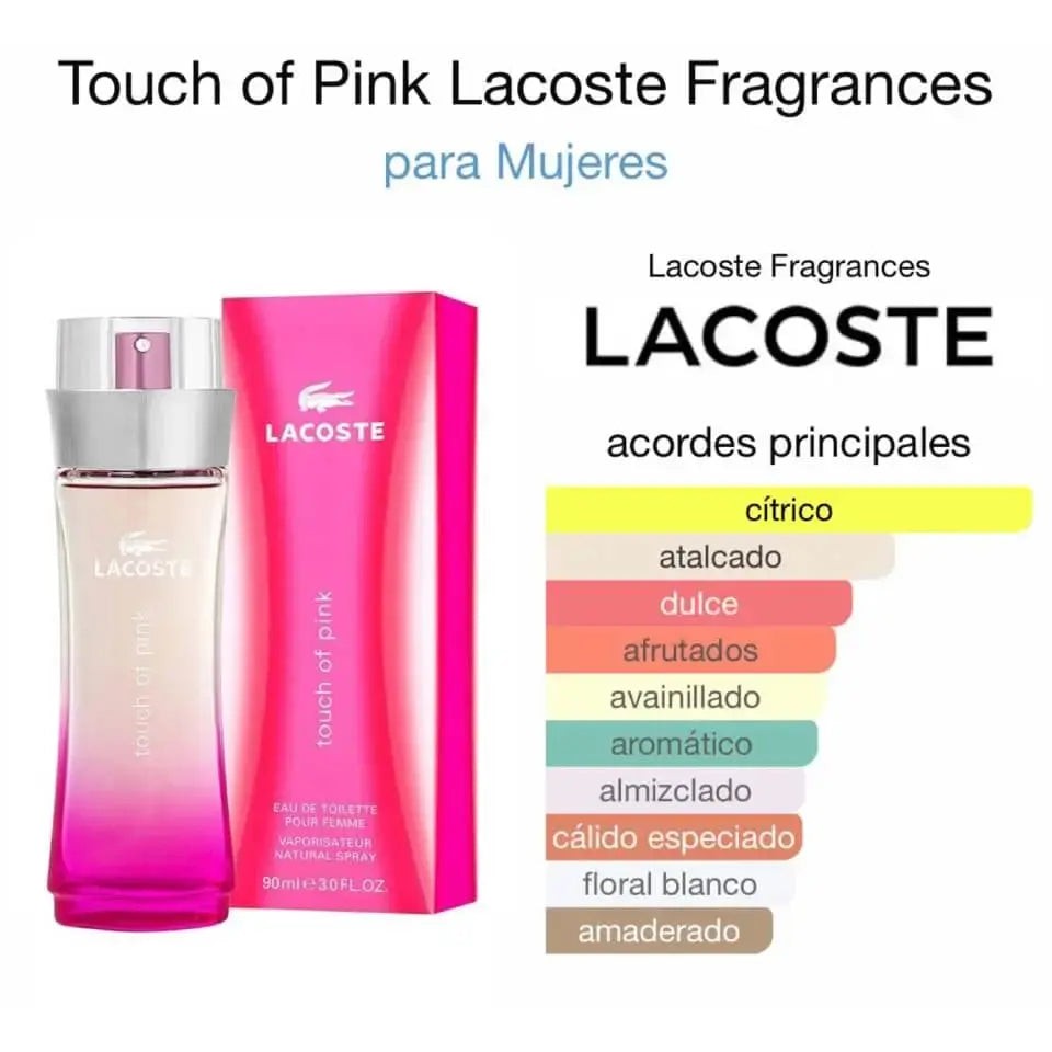 Perfume Lacoste Touch of Pink