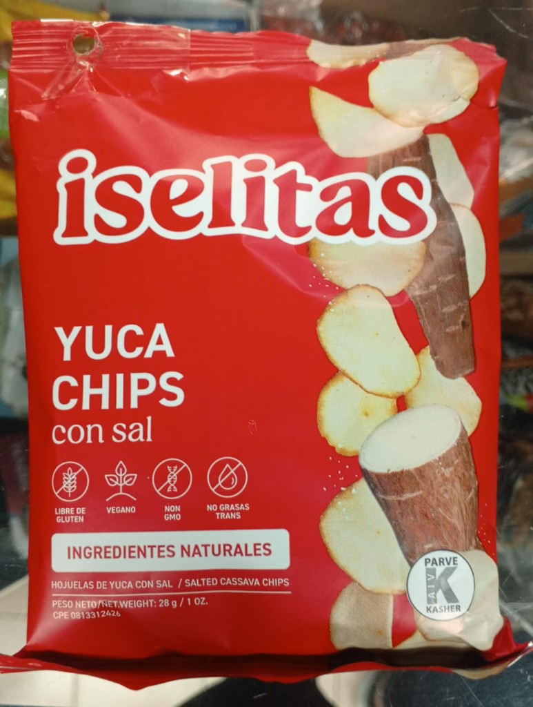 Yucachips con sal iselitas
