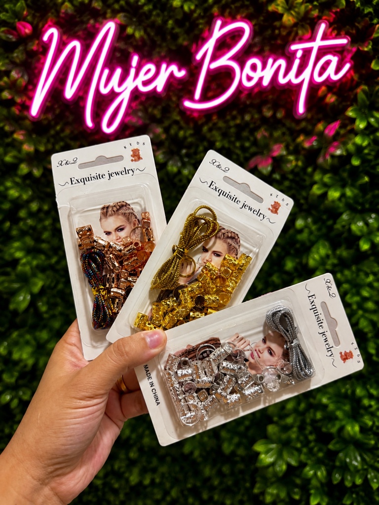 BROCHES PARA CABELLO METALICOS