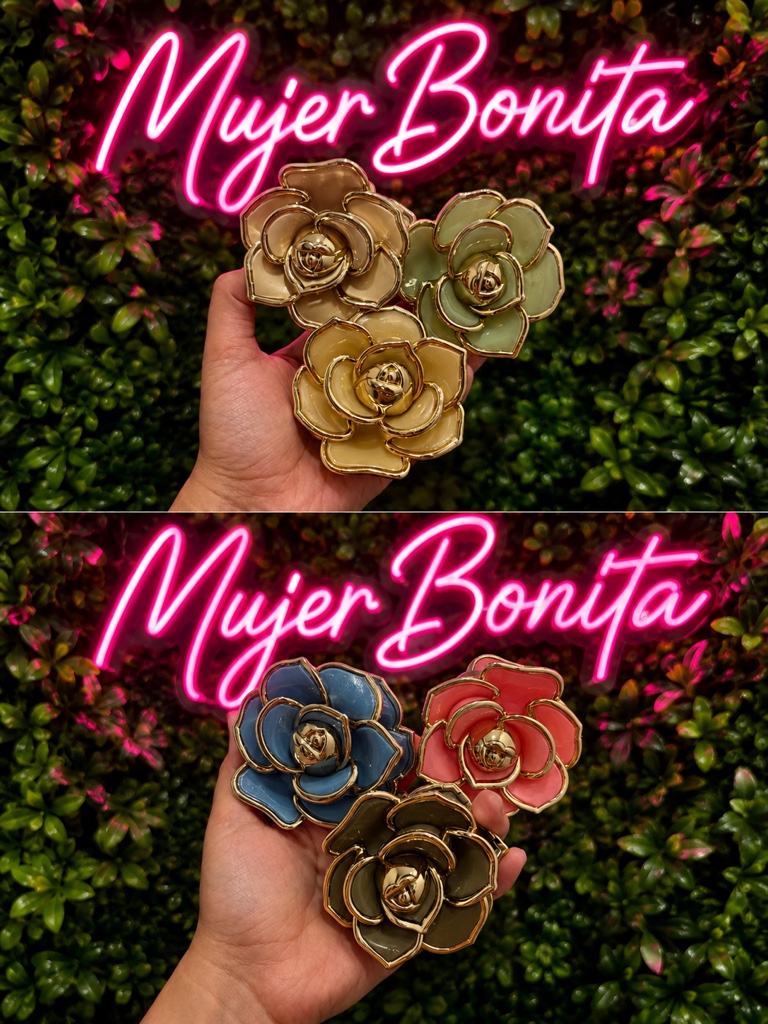 PINZA FLOR DORADA