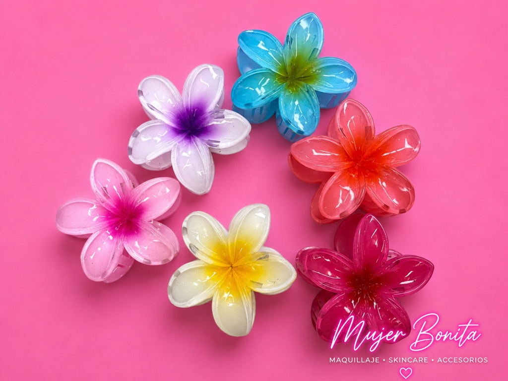 PINZAS PARA CABELLO FLOR