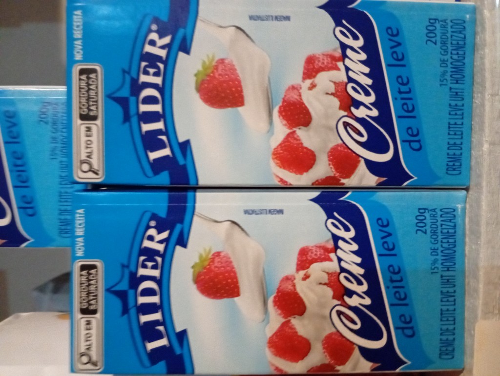 Lider creme de leite leve 200g