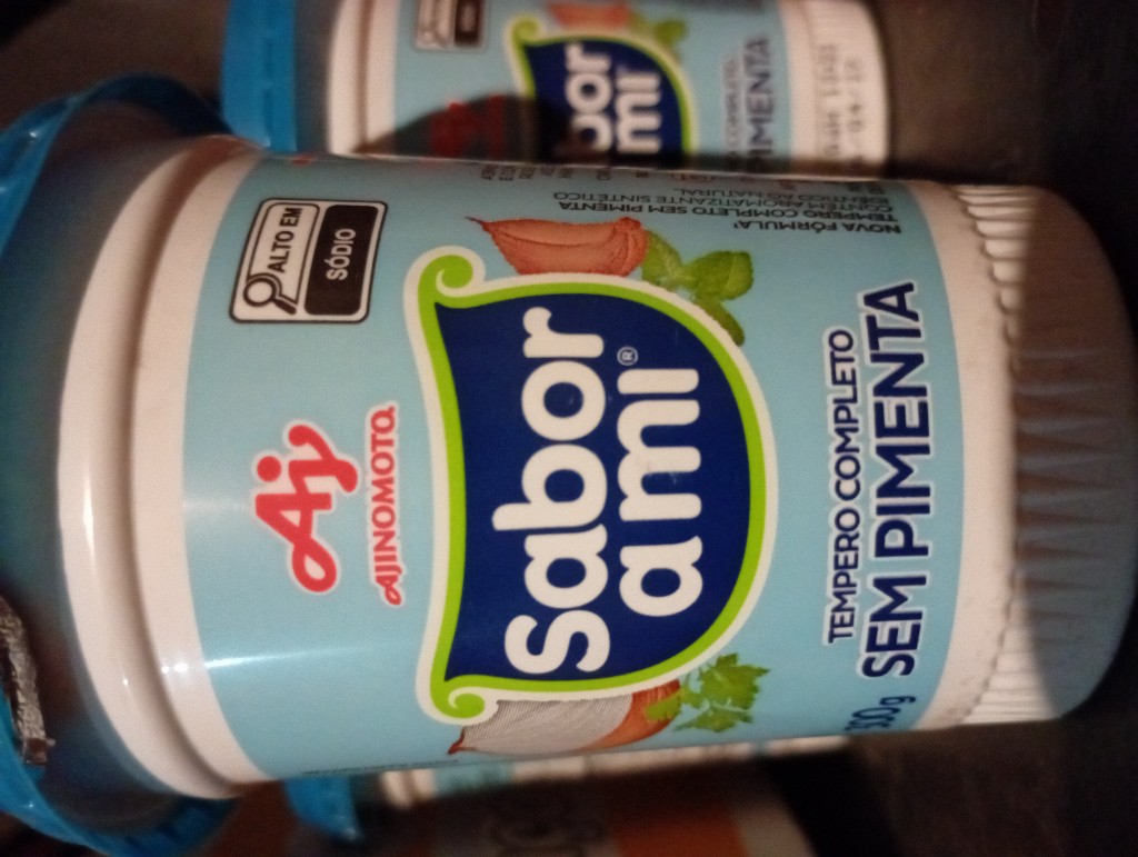 Sabor Ami Ajinomoto tempero sem pimenta
