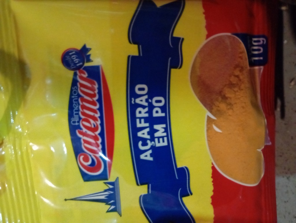 Açafrão em pó 10g