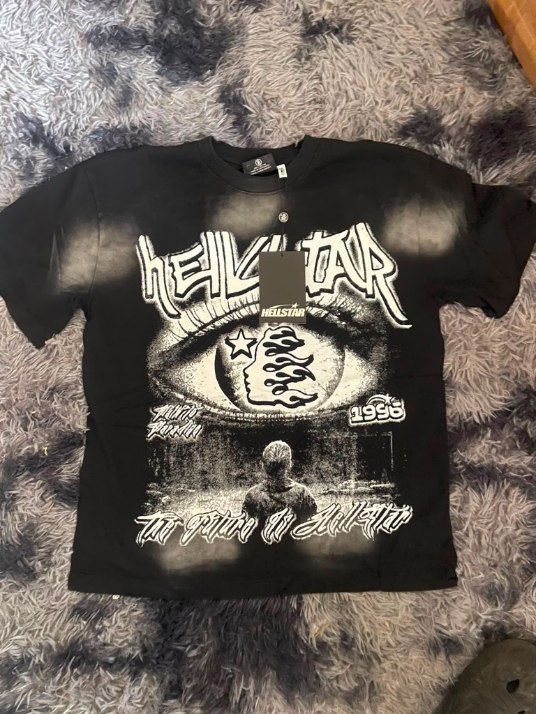 Heistar playera negra ojo gráfica