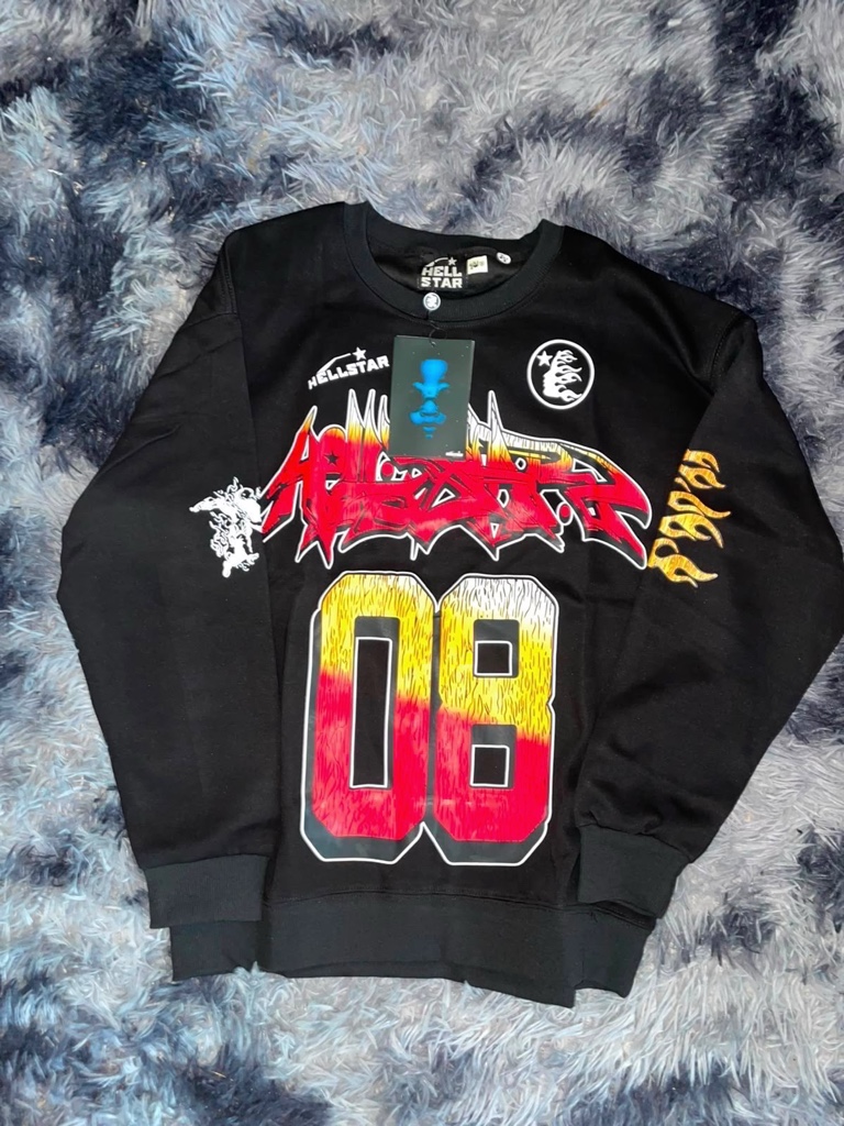 Hellstar sudadera negra 08