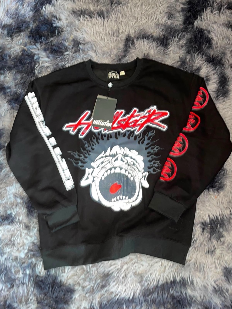 Hellstar sudadera negra el grito