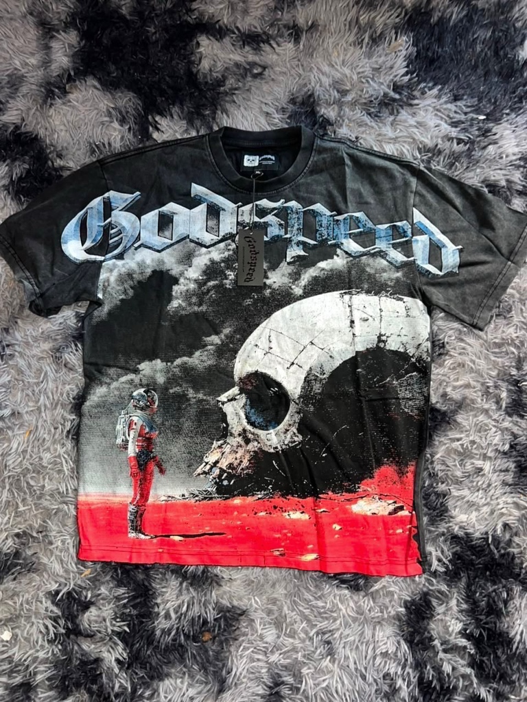 Camiseta SKULL negra