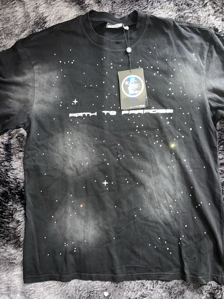 Mistery Star negro playera