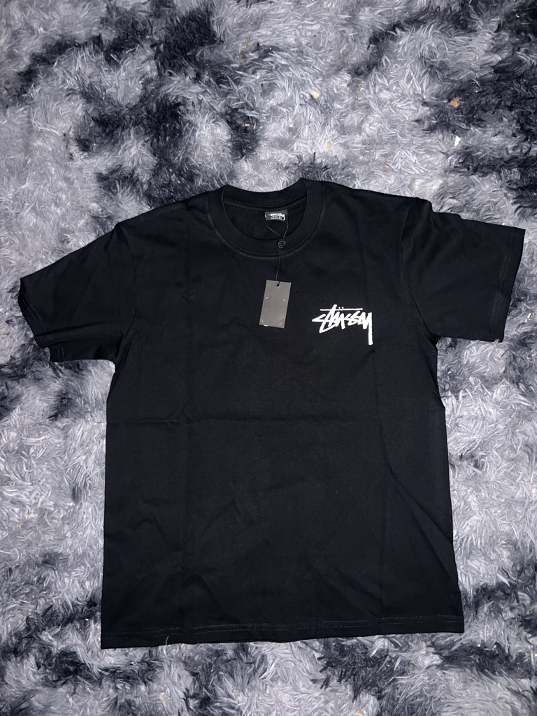 Stussy playera negra