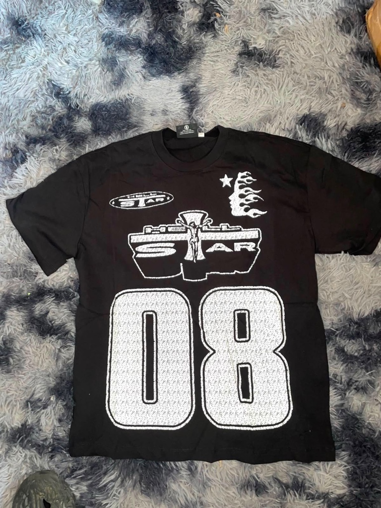 Star 08 playera negra