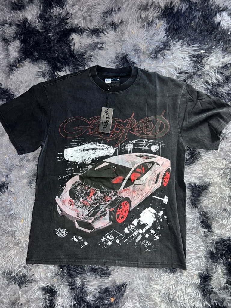 Gaspeed playera negra