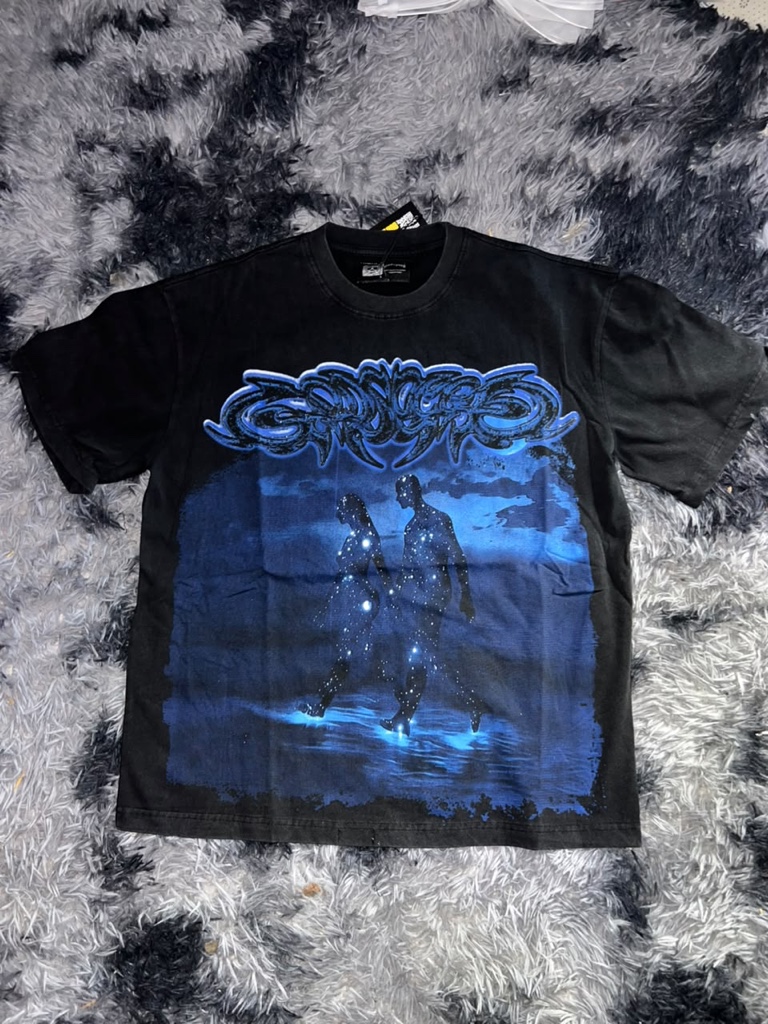 Playera negra grafica ALIEN