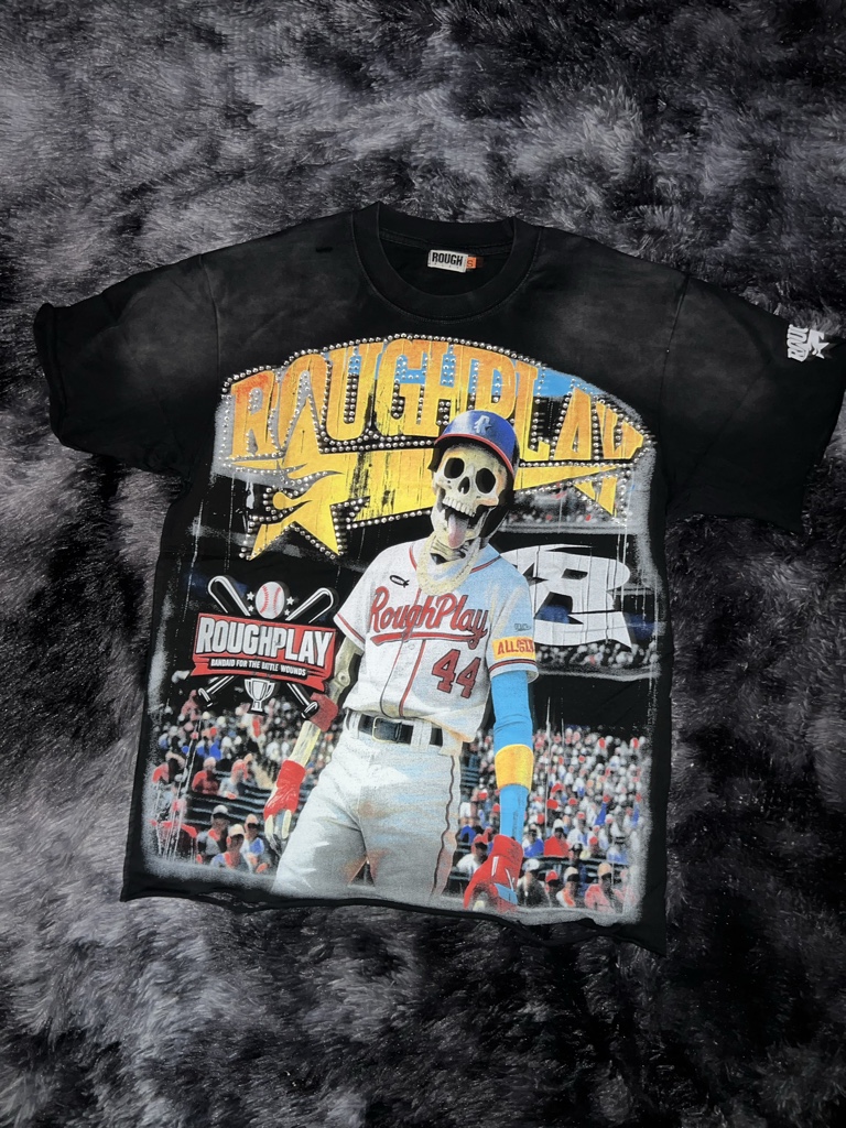 Rough Play playera negra
