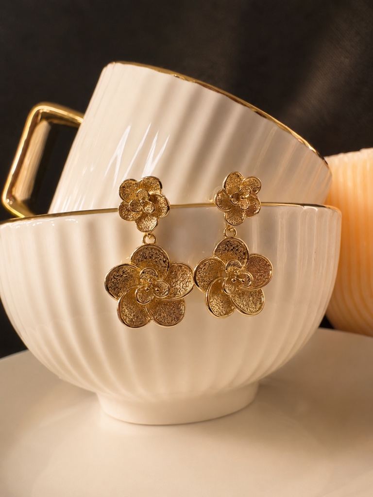 Aretes Floreados
